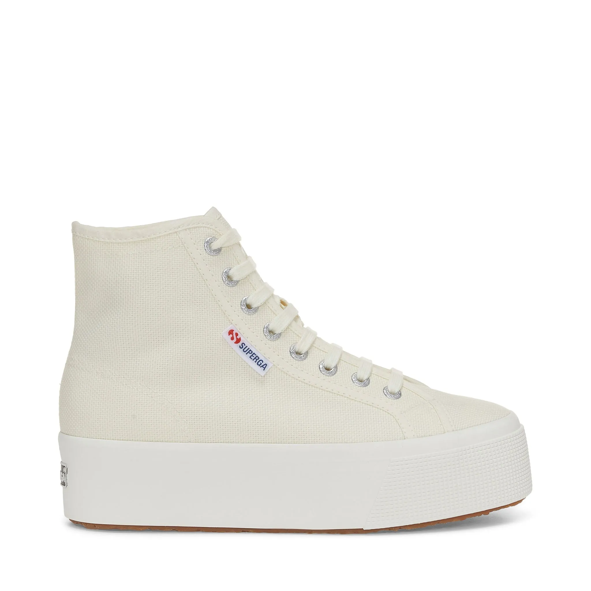 2708 High Top Sneakers - Beige Natural Avorio sold by Superga