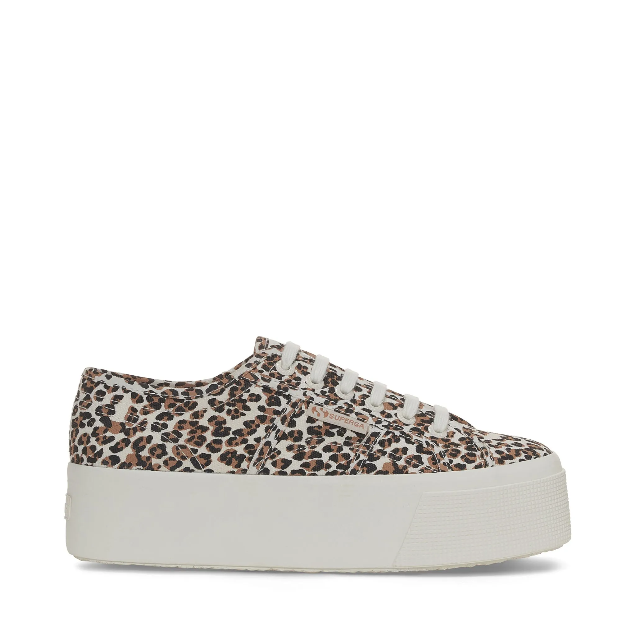 2790 Print Sneakers - Lt Classic Leopard Avorio sold by Superga