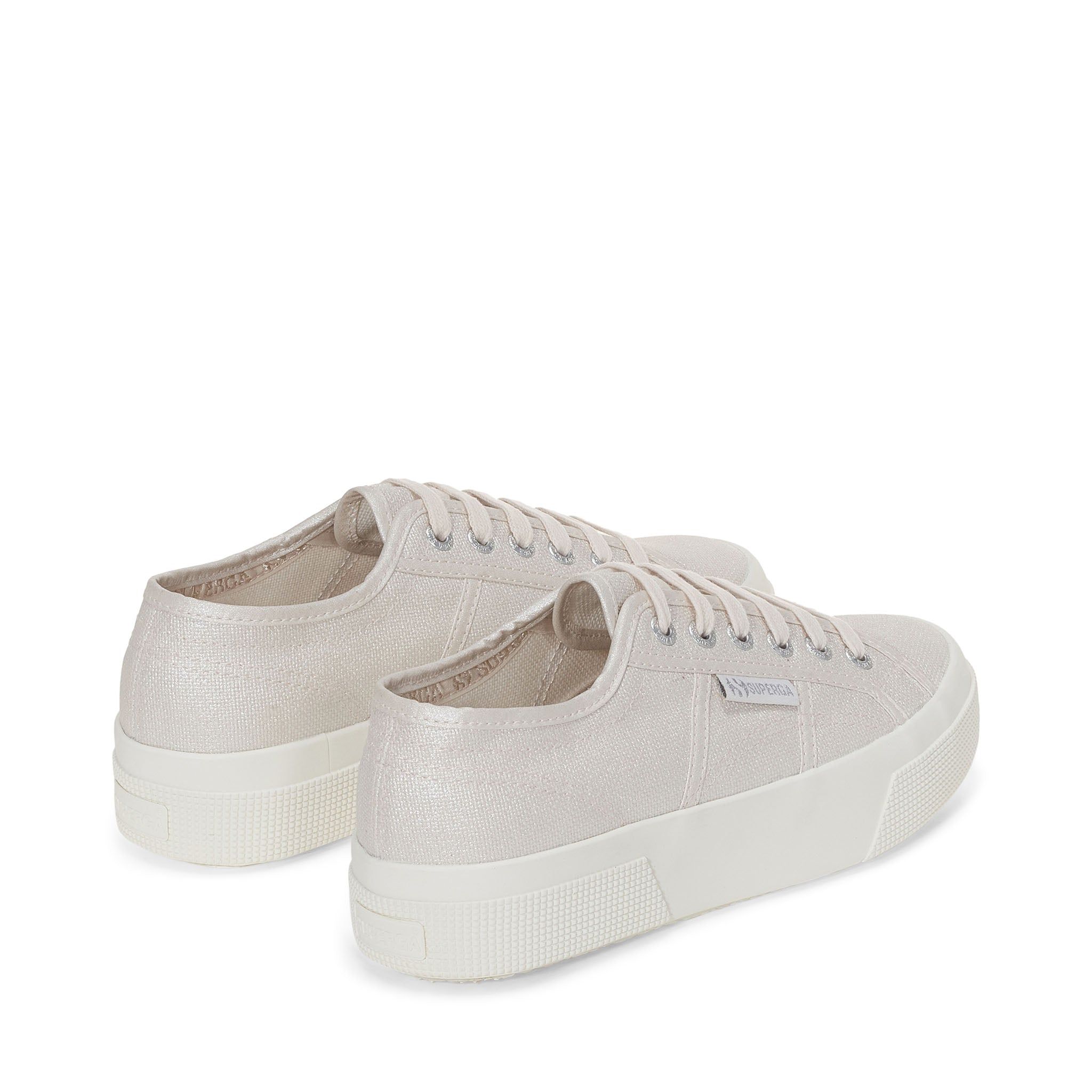 2740 Platform Pearl Matte Canvas Sneakers - Beige Lt Avorio sold by Superga product image thumbnail 3