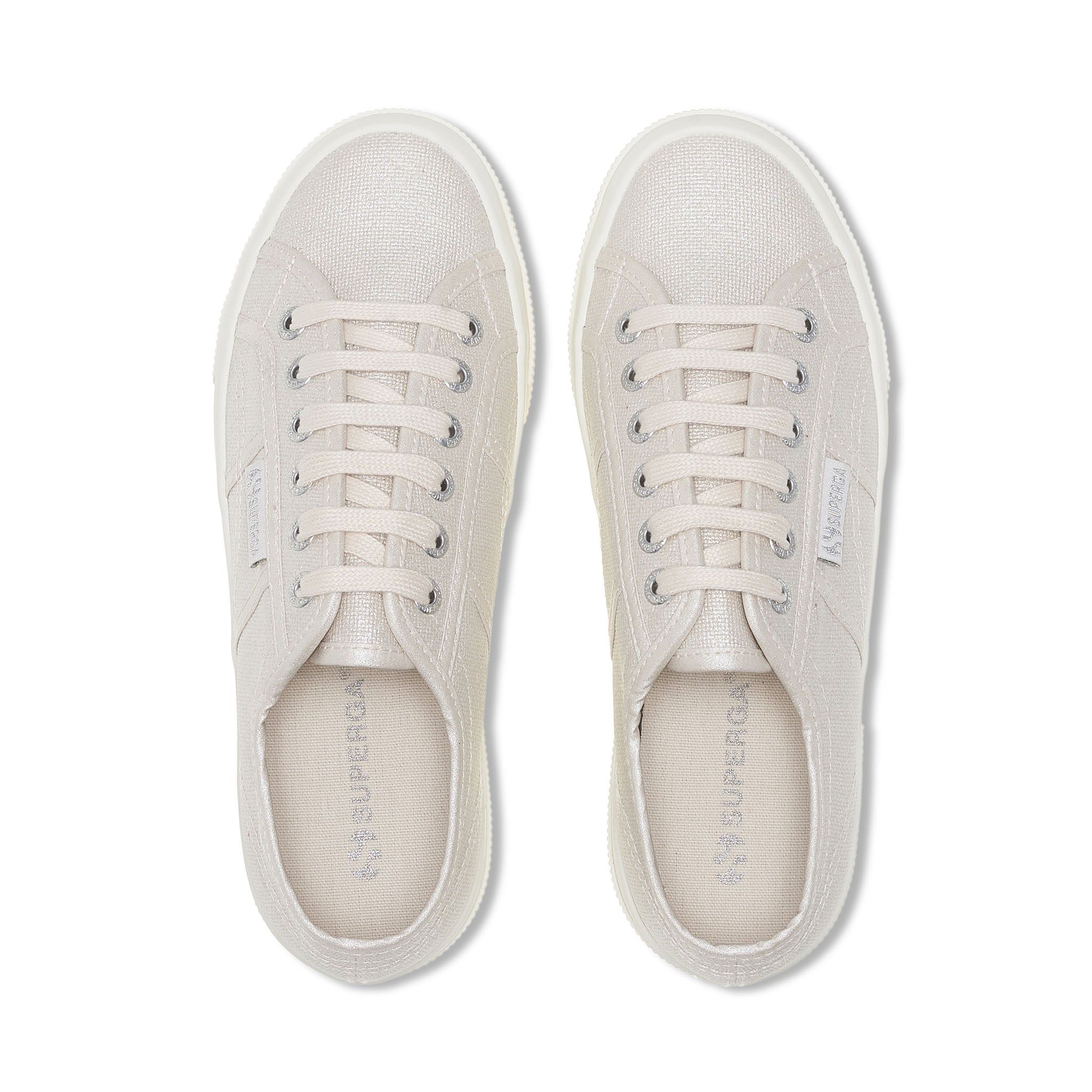 2740 Platform Pearl Matte Canvas Sneakers - Beige Lt Avorio sold by Superga product image thumbnail 4