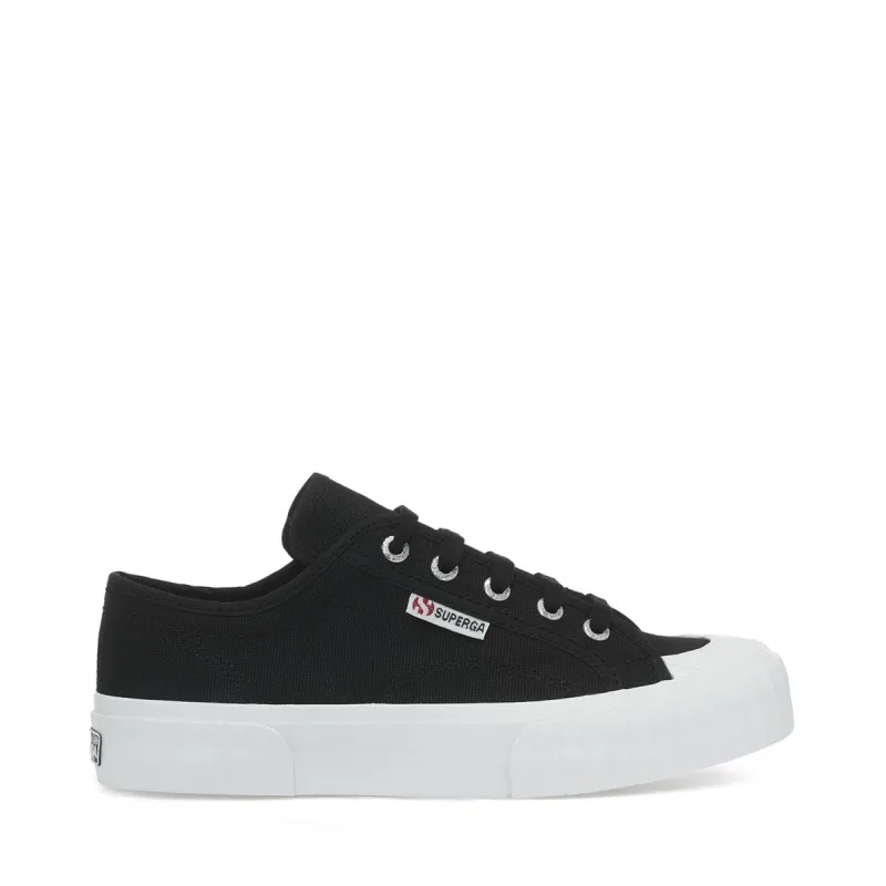 2630 Stripe Sneakers - Black sold by Superga