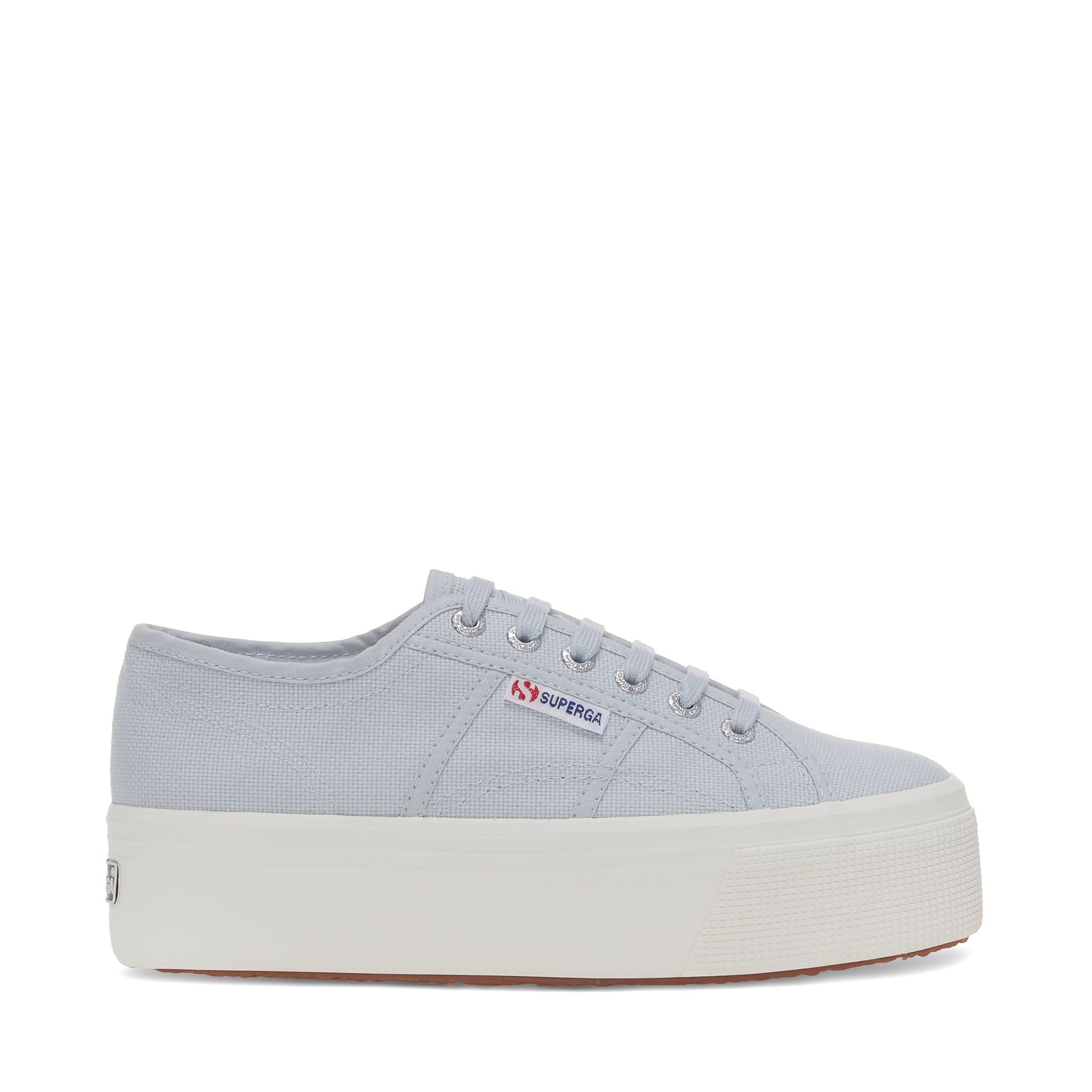 2790 Platform Sneakers - Grey Lilla Avorio sold by Superga