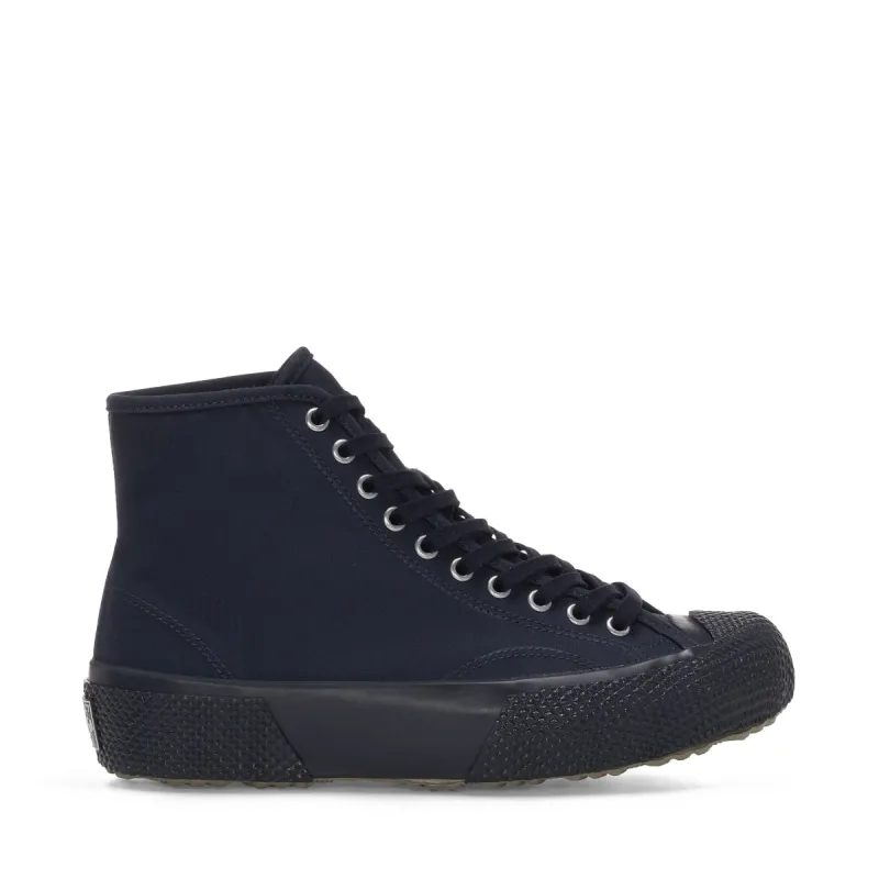 2435 BK Sateen Sneakers - Navy sold by Superga