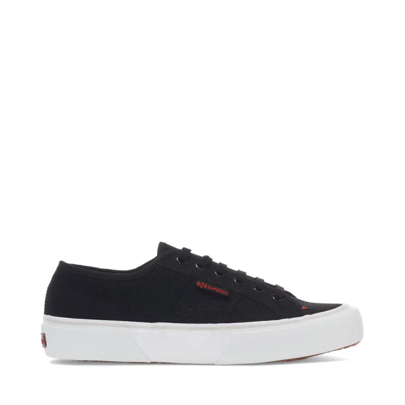 2490 Bold Sneakers - Black Red sold by Superga