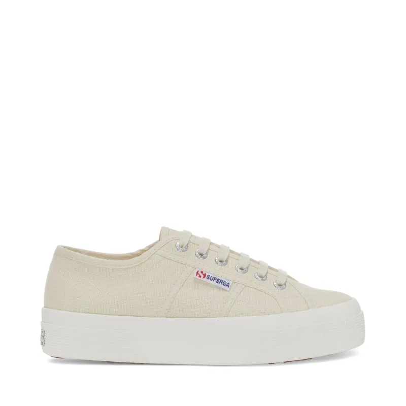 2740 Platform Sneakers - Eggshell sold by Superga