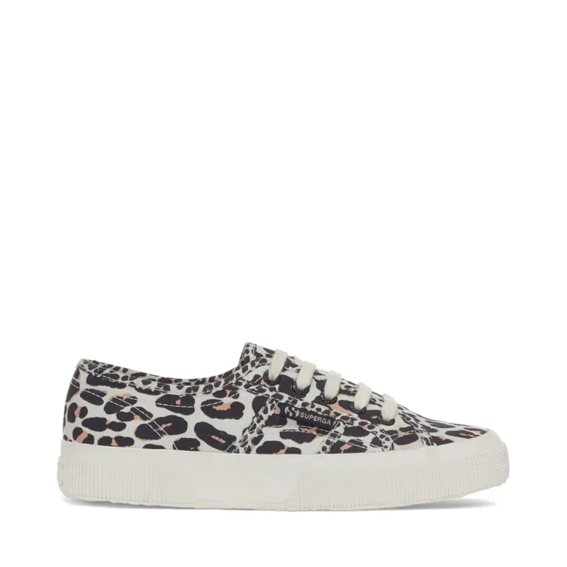 2750 Light Leopard Print Sneakers - Beige sold by Superga