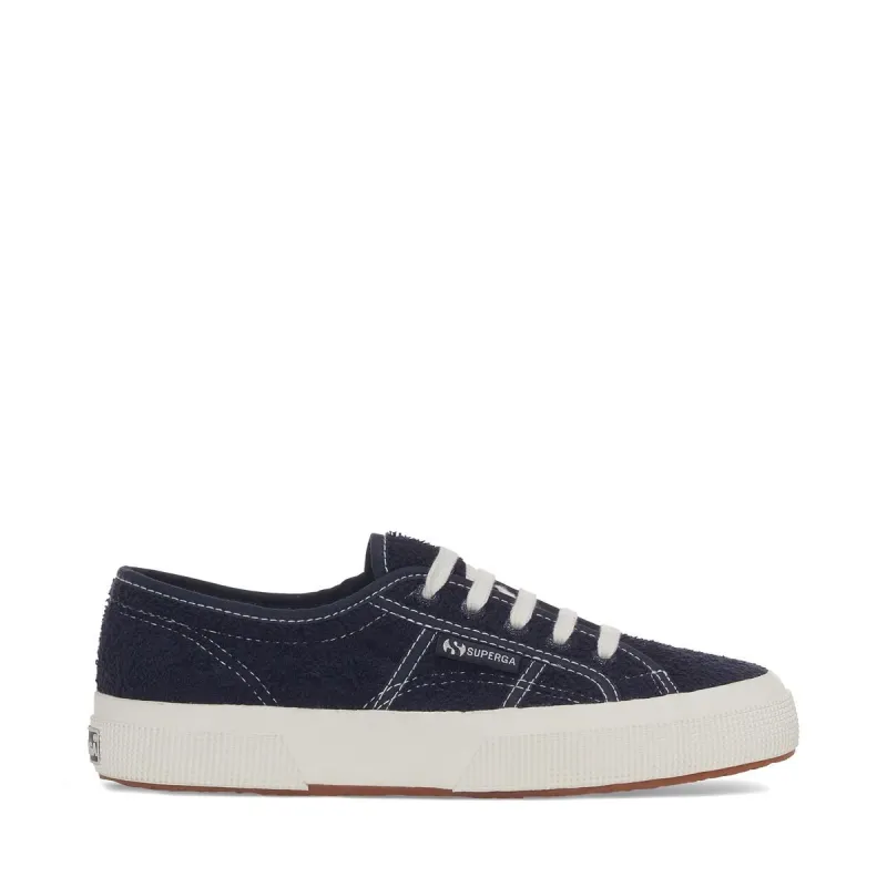 2750 Cotton Terry Sneakers - Navy White sold by Superga