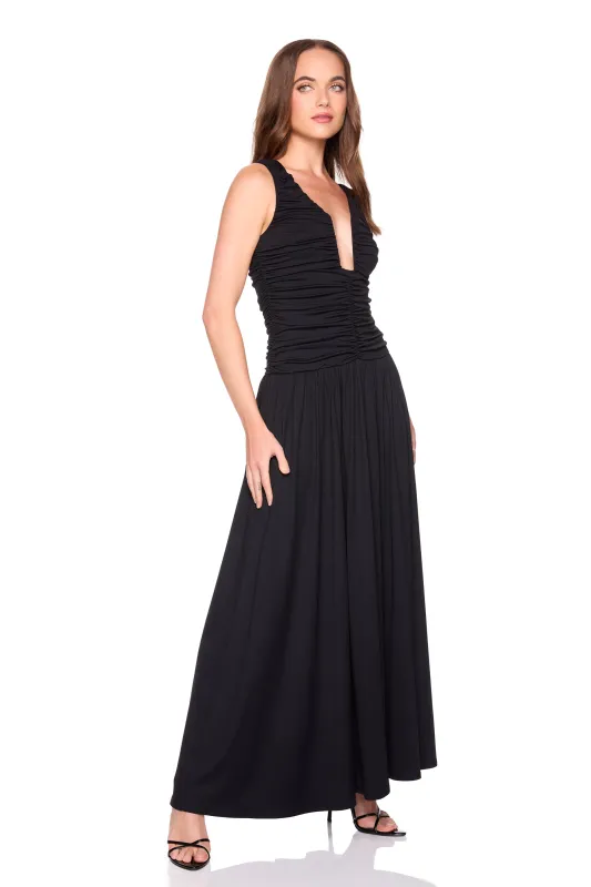 low waist wire maxi dress sold by Susana Monaco