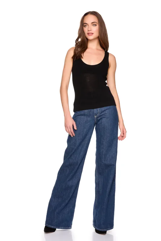 light merino sweater tank sold by Susana Monaco