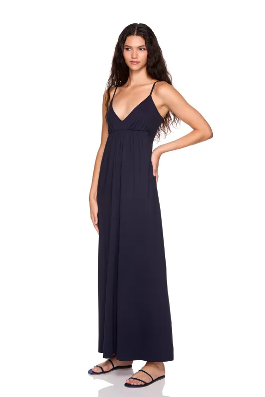 slip string maxi dress made by Susana Monaco