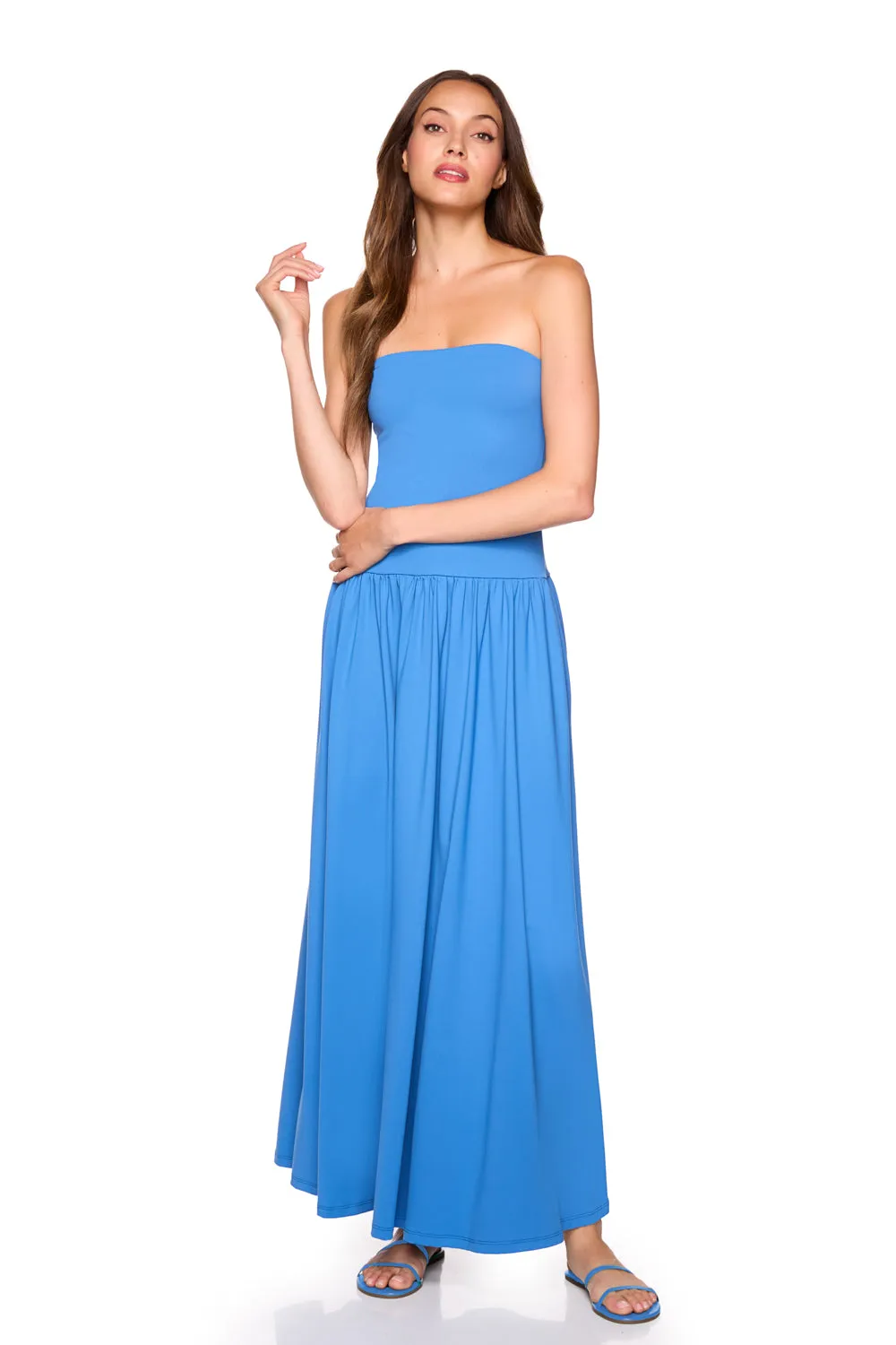 drop waist maxi sold by Susana Monaco product image thumbnail 3