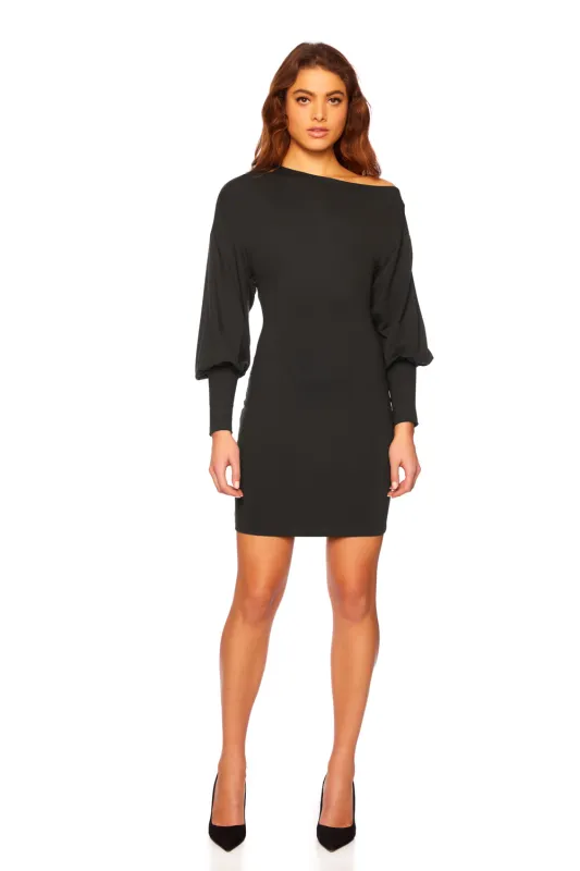 one side off shoulder dress sold by Susana Monaco