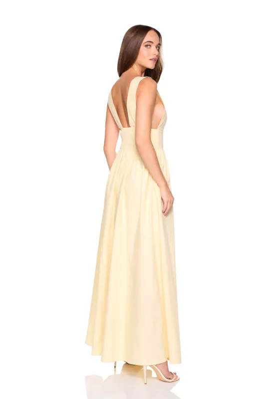 poplin tank maxi dress made by Susana Monaco