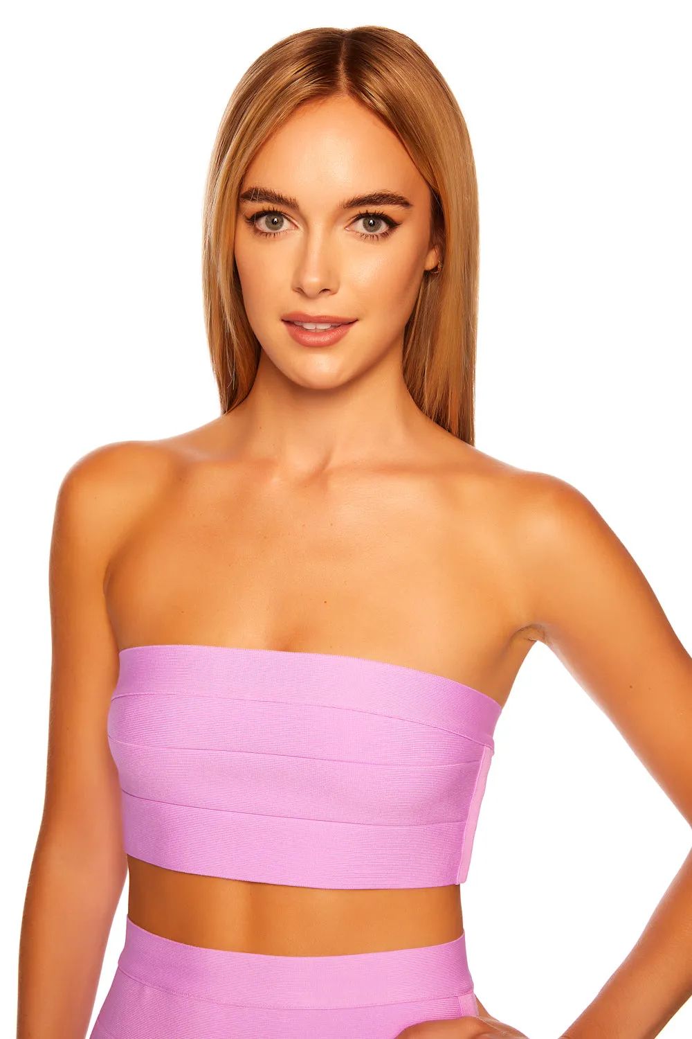 bandage crop tube top sold by Susana Monaco