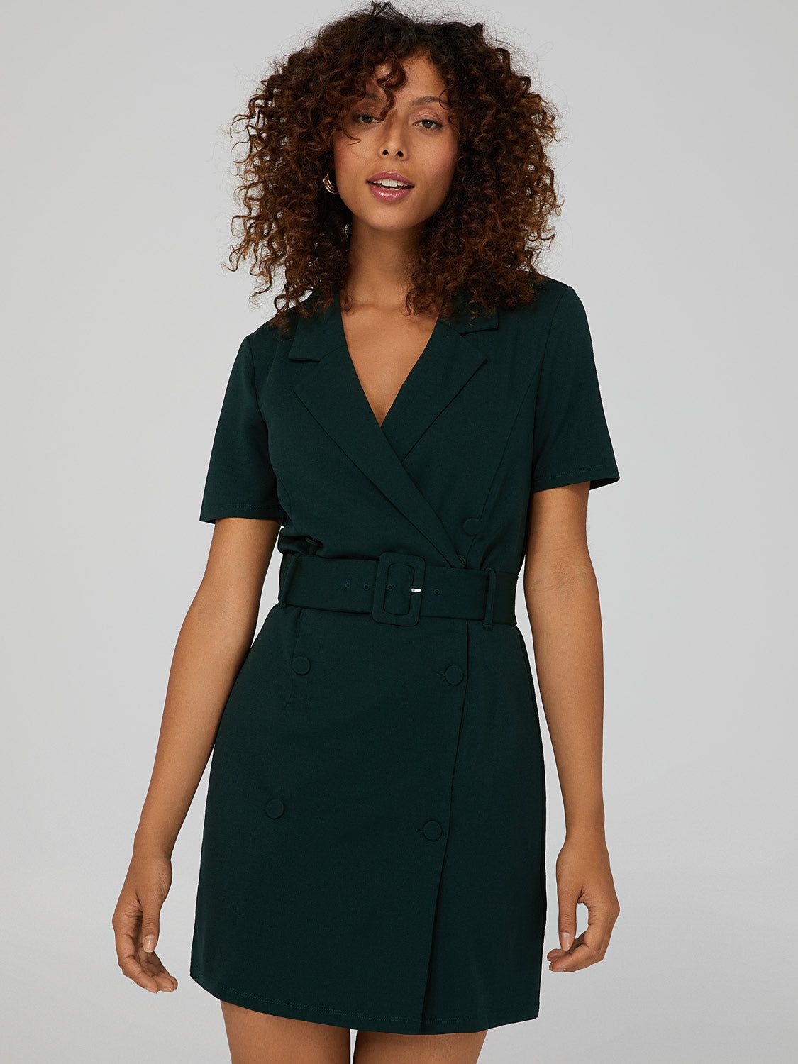 Belted Blazer Dress sold by Suzy Shier product image thumbnail 3