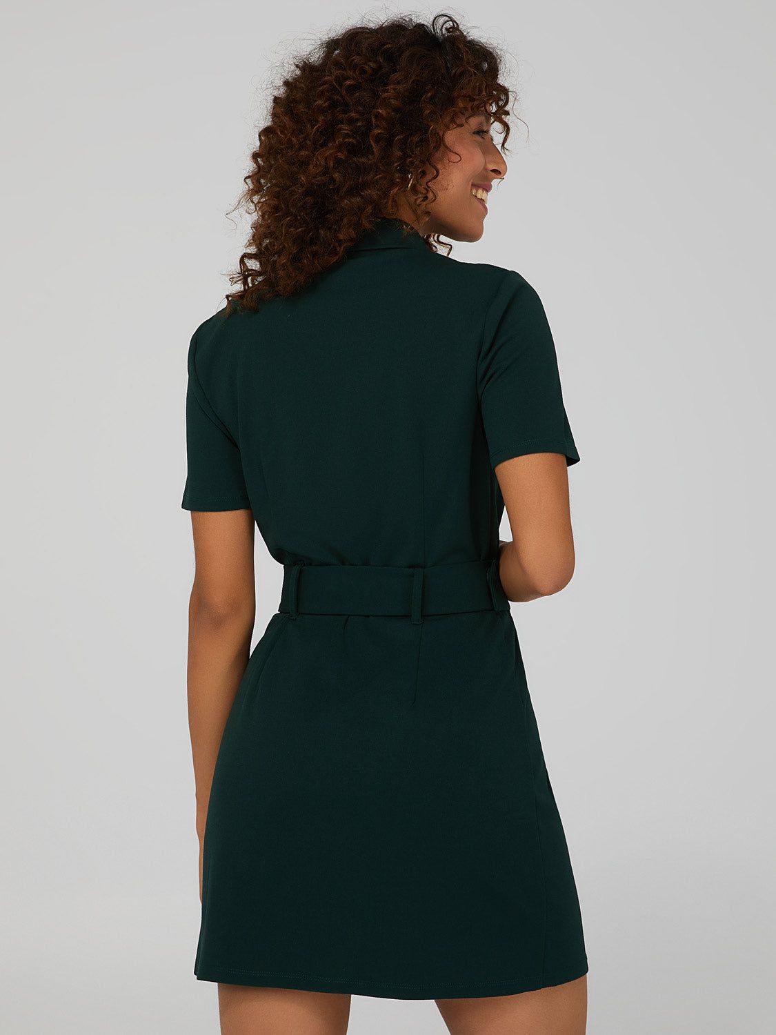 Belted Blazer Dress sold by Suzy Shier product image thumbnail 4