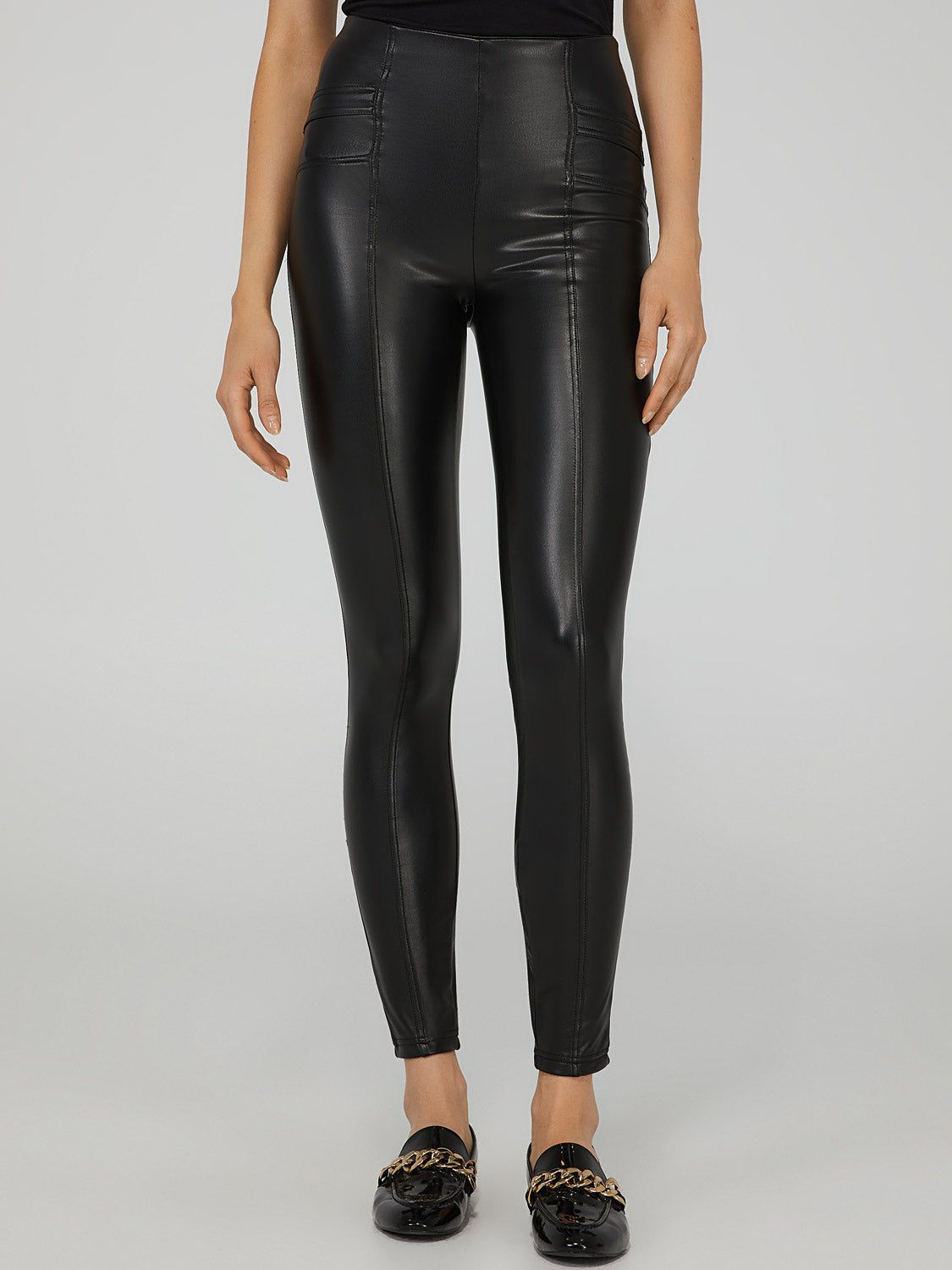 Faux Leather Skinny Pants sold by Suzy Shier product image thumbnail 2