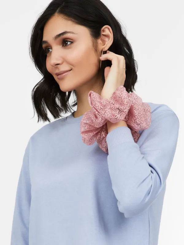 Large Lace Scrunchie sold by Suzy Shier