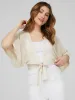 Shrug Sweater With Front Tie sold by Suzy Shier