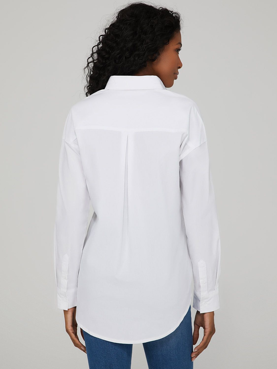 Oversized Button Down Shirt sold by Suzy Shier product image thumbnail 4