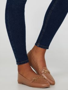 Classic Loafers With Gold Detail sold by Suzy Shier