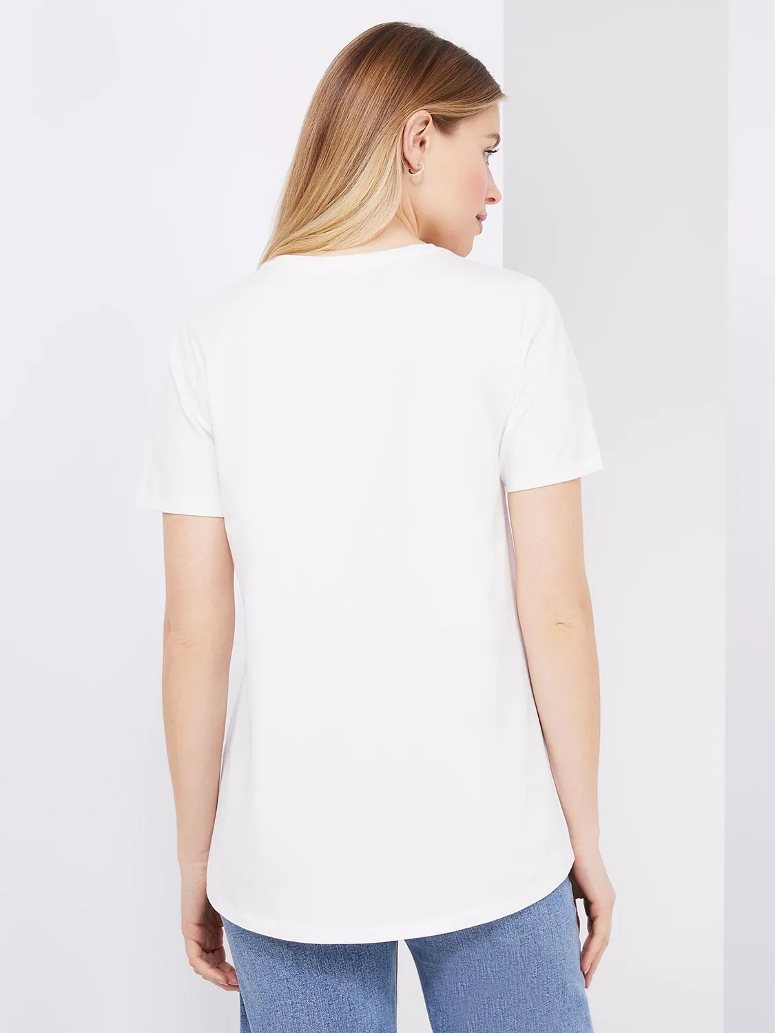 Embellished "Love" Graphic T-Shirt sold by Suzy Shier product image thumbnail 5