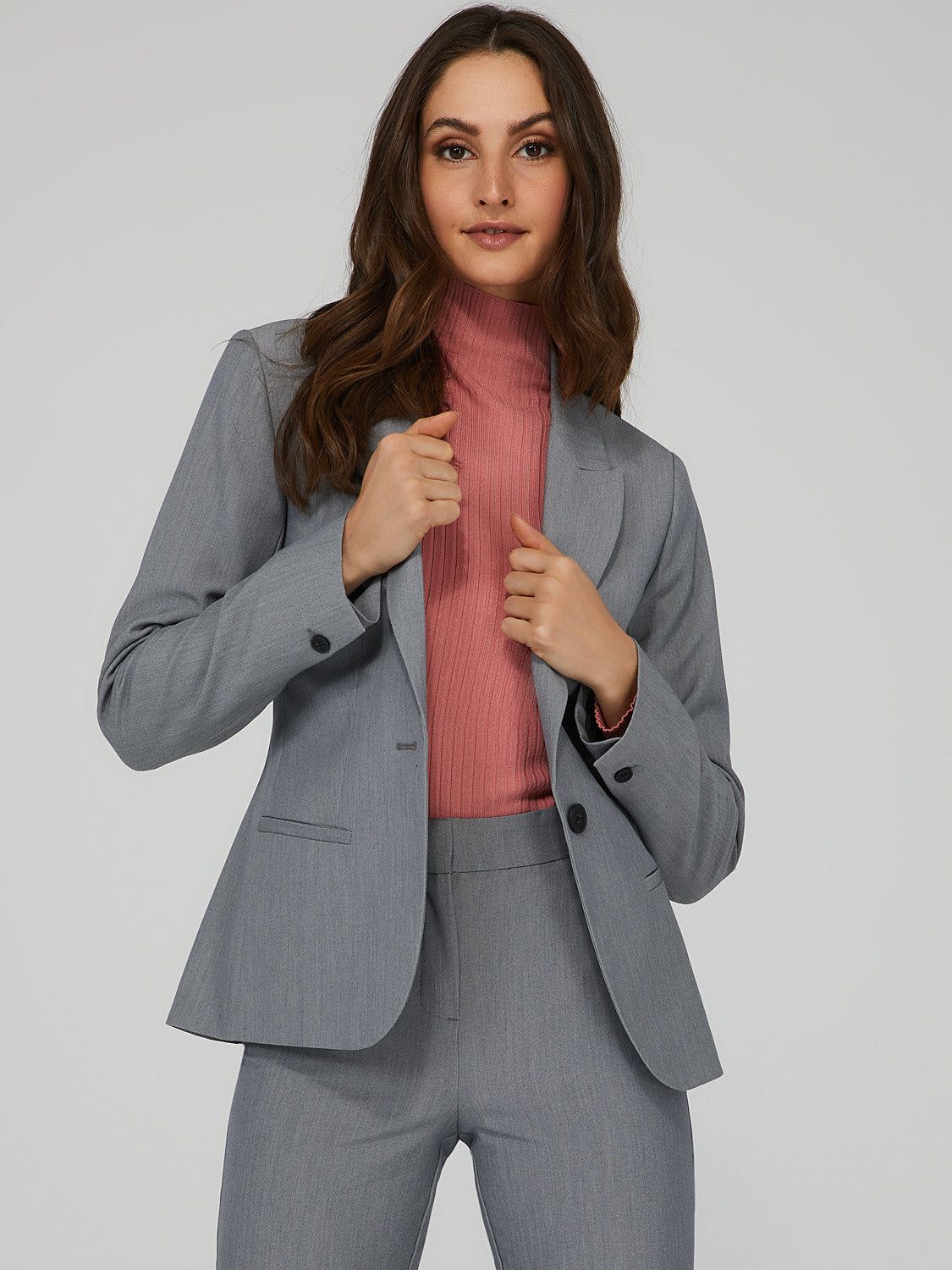 One-Button Blazer sold by Suzy Shier product image thumbnail 2