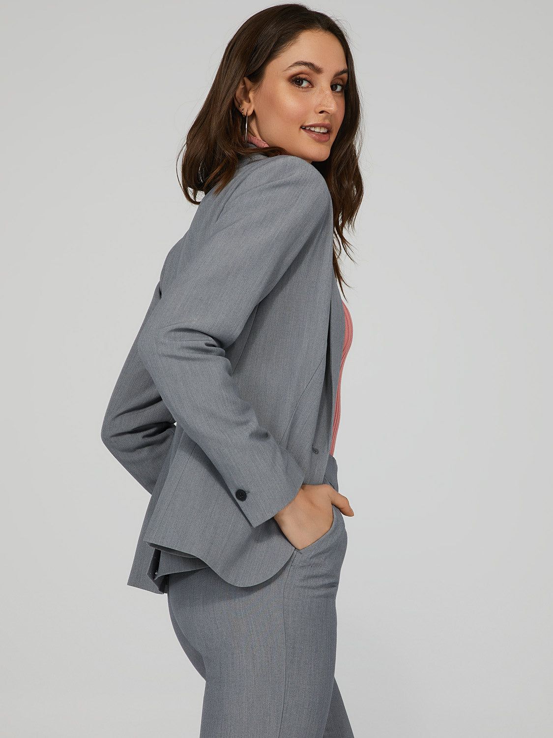 One-Button Blazer sold by Suzy Shier product image thumbnail 3