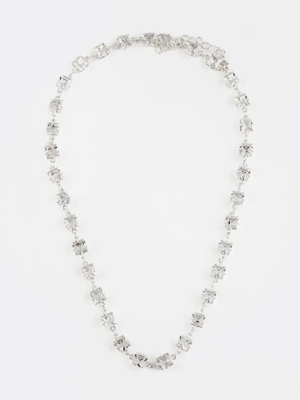 Square Gem Necklace sold by Suzy Shier