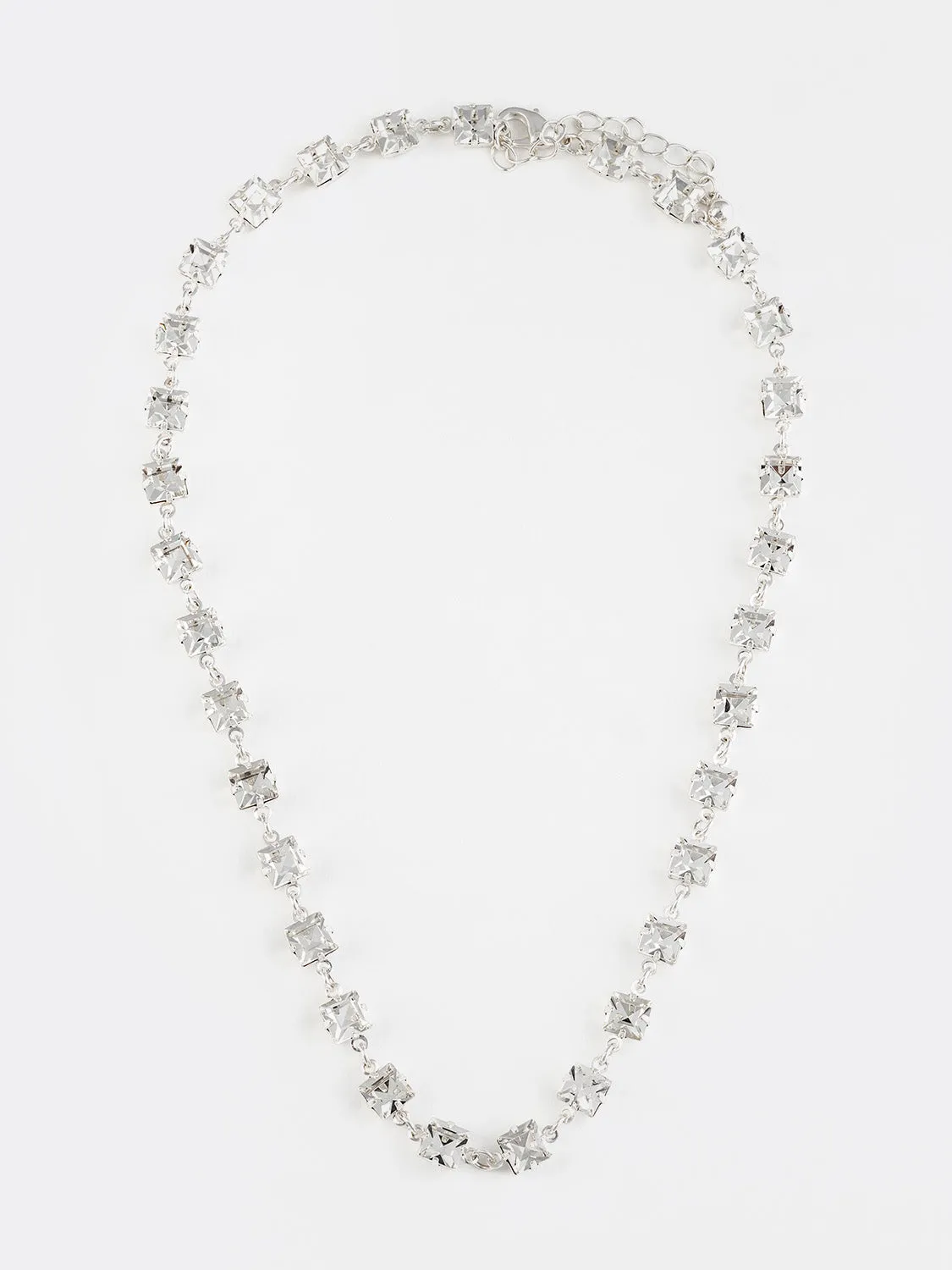 Square Gem Necklace sold by Suzy Shier