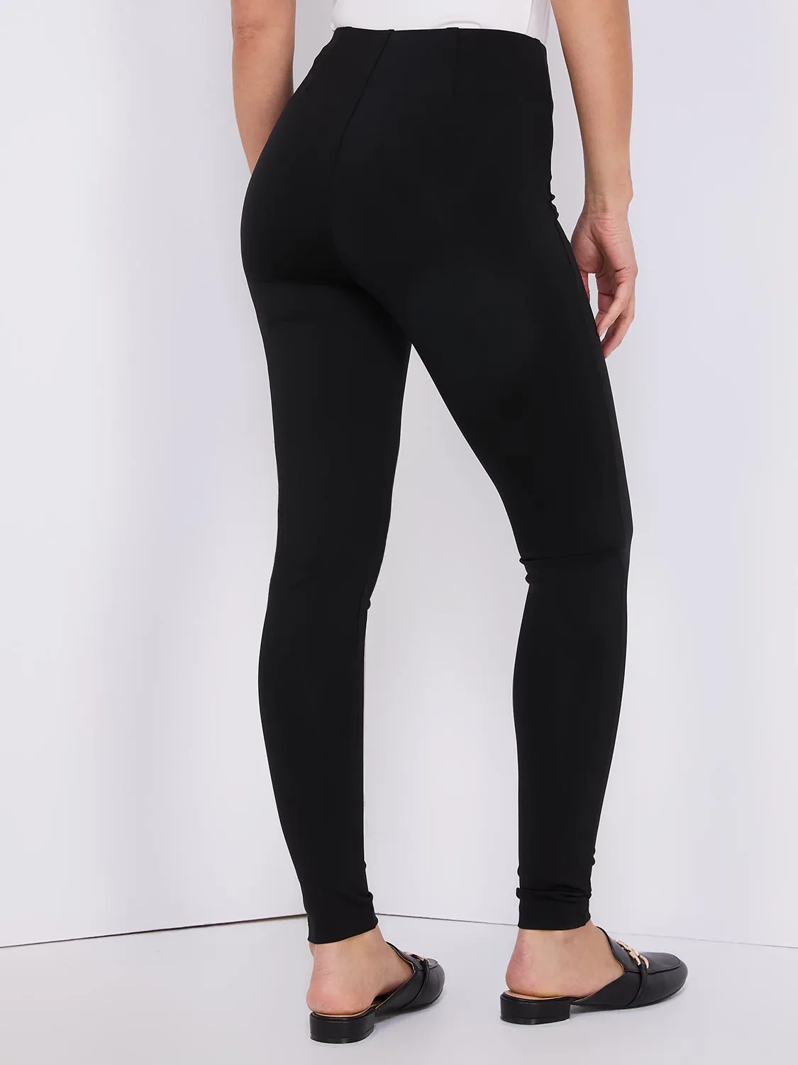 High Rise Tummy Control Skinny Leg Pants sold by Suzy Shier product image thumbnail 4