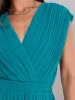 Pleated Dolman Sleeve Midi Dress sold by Suzy Shier