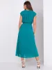 Pleated Dolman Sleeve Midi Dress sold by Suzy Shier