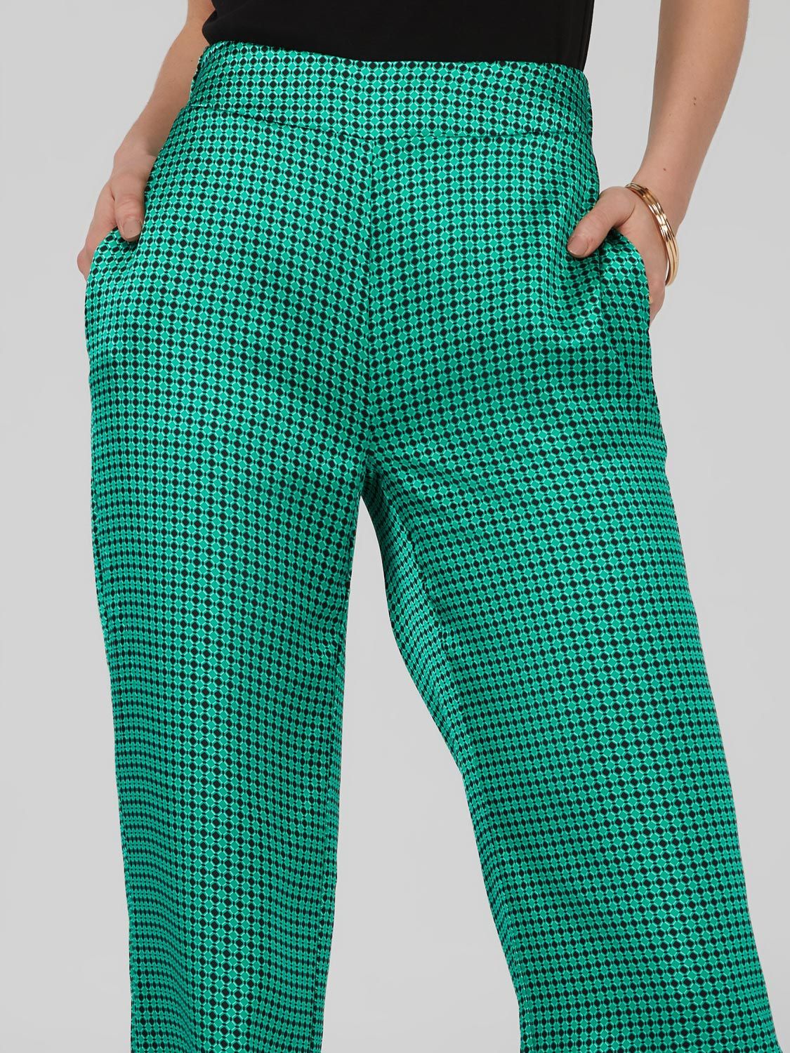 High Rise Satin Pull-On Pants sold by Suzy Shier product image thumbnail 2