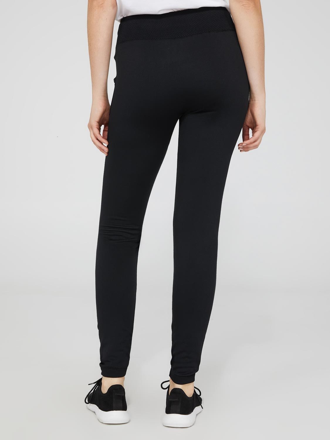 Seamless Leggings With Drawstring Waistband sold by Suzy Shier product image thumbnail 3