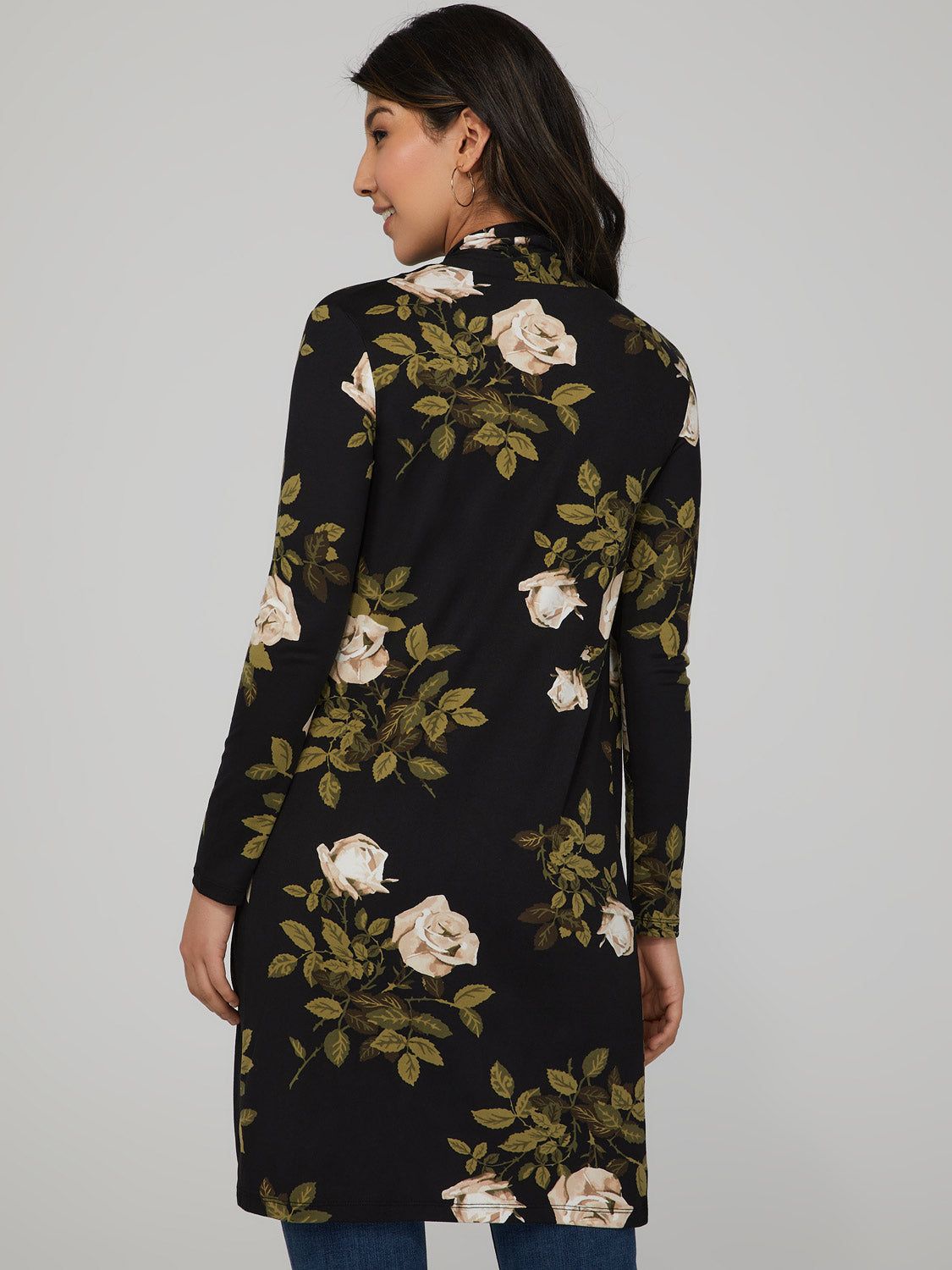 Oversized Floral Cardigan sold by Suzy Shier product image thumbnail 4