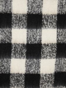 Brushed Check Scarf With Frayed Edges sold by Suzy Shier