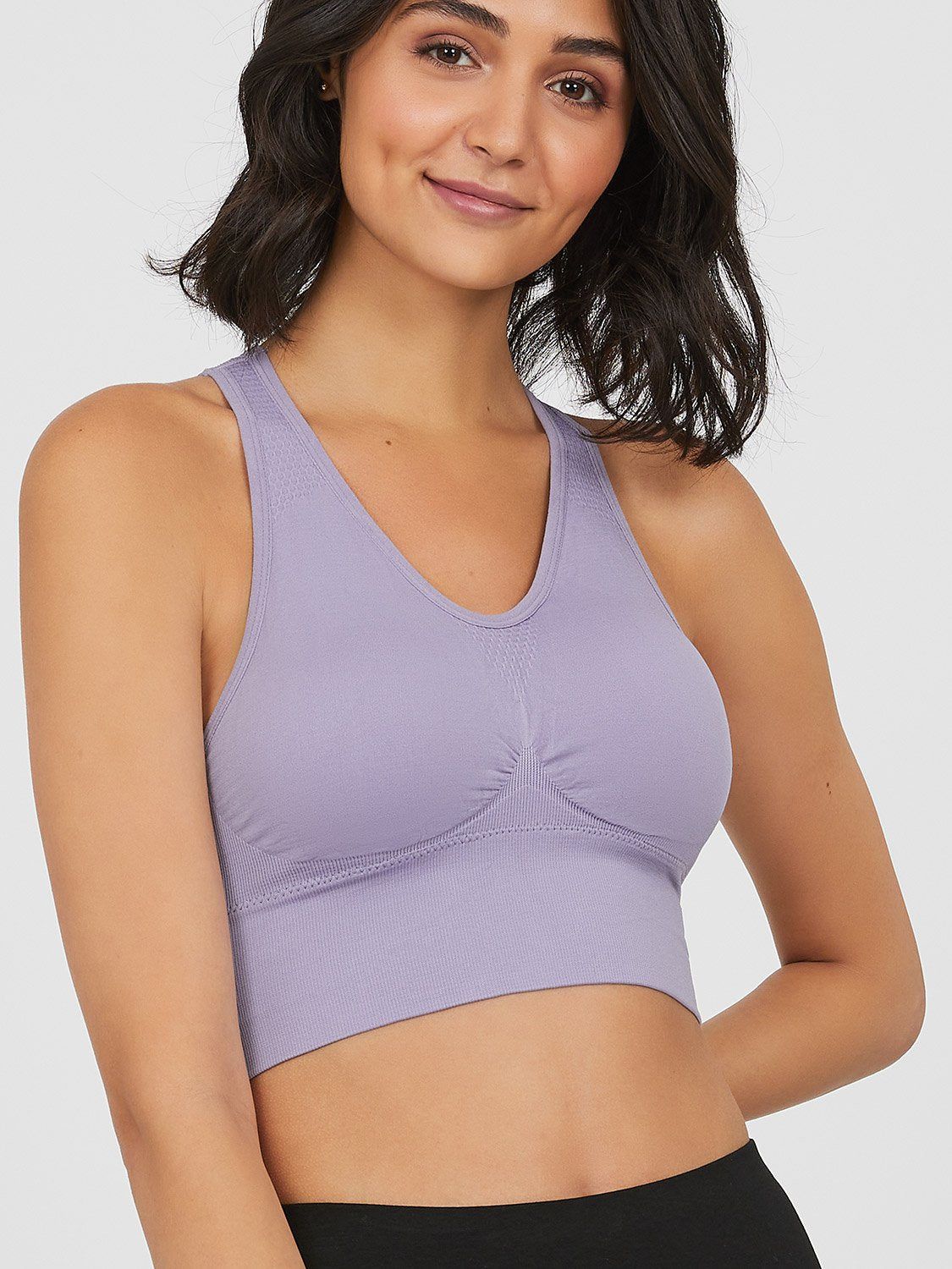 Padded Keyhole Back Bralette sold by Suzy Shier product image thumbnail 5