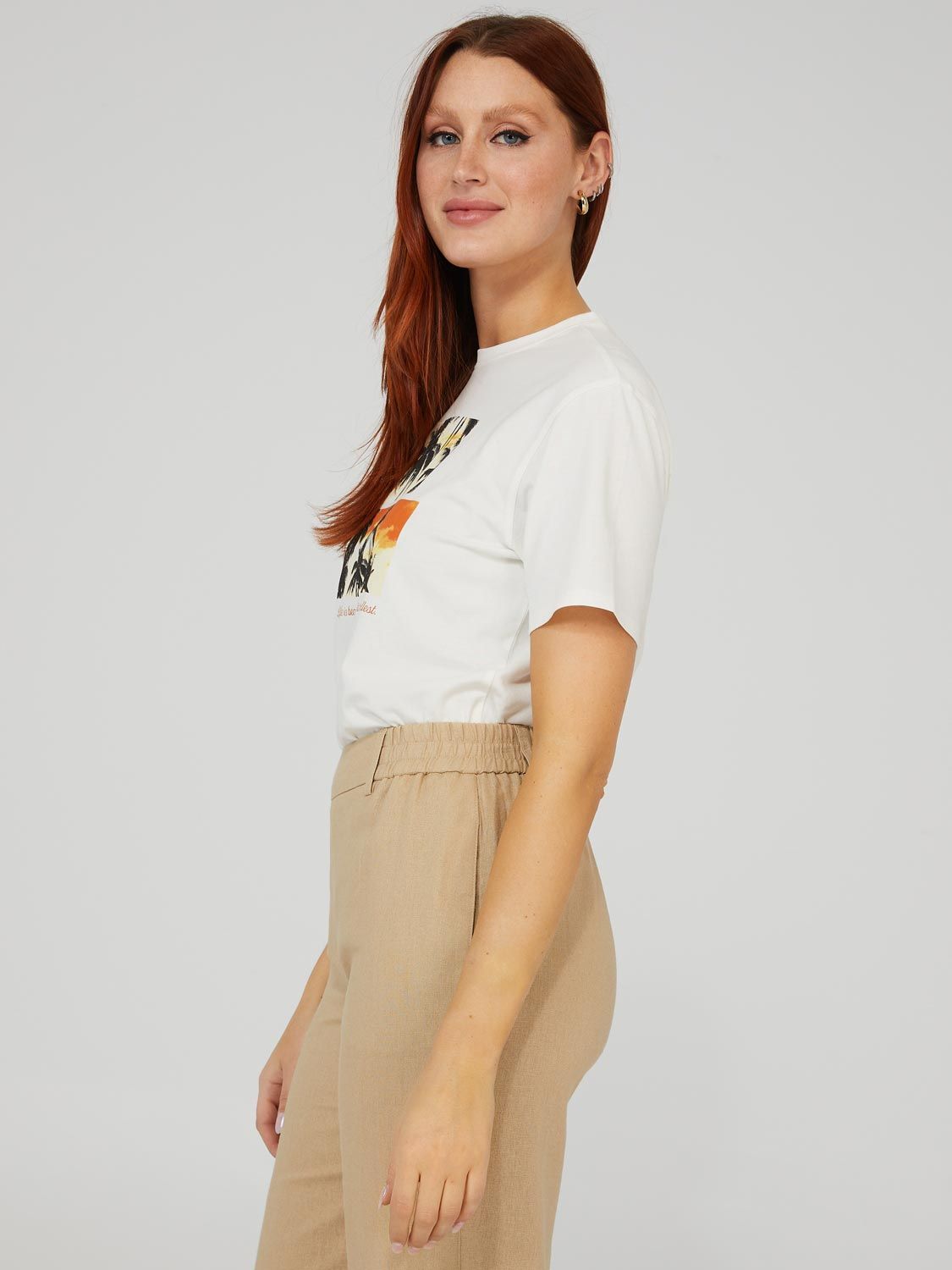 Sunset Short Sleeve Graphic T-Shirt sold by Suzy Shier product image thumbnail 3