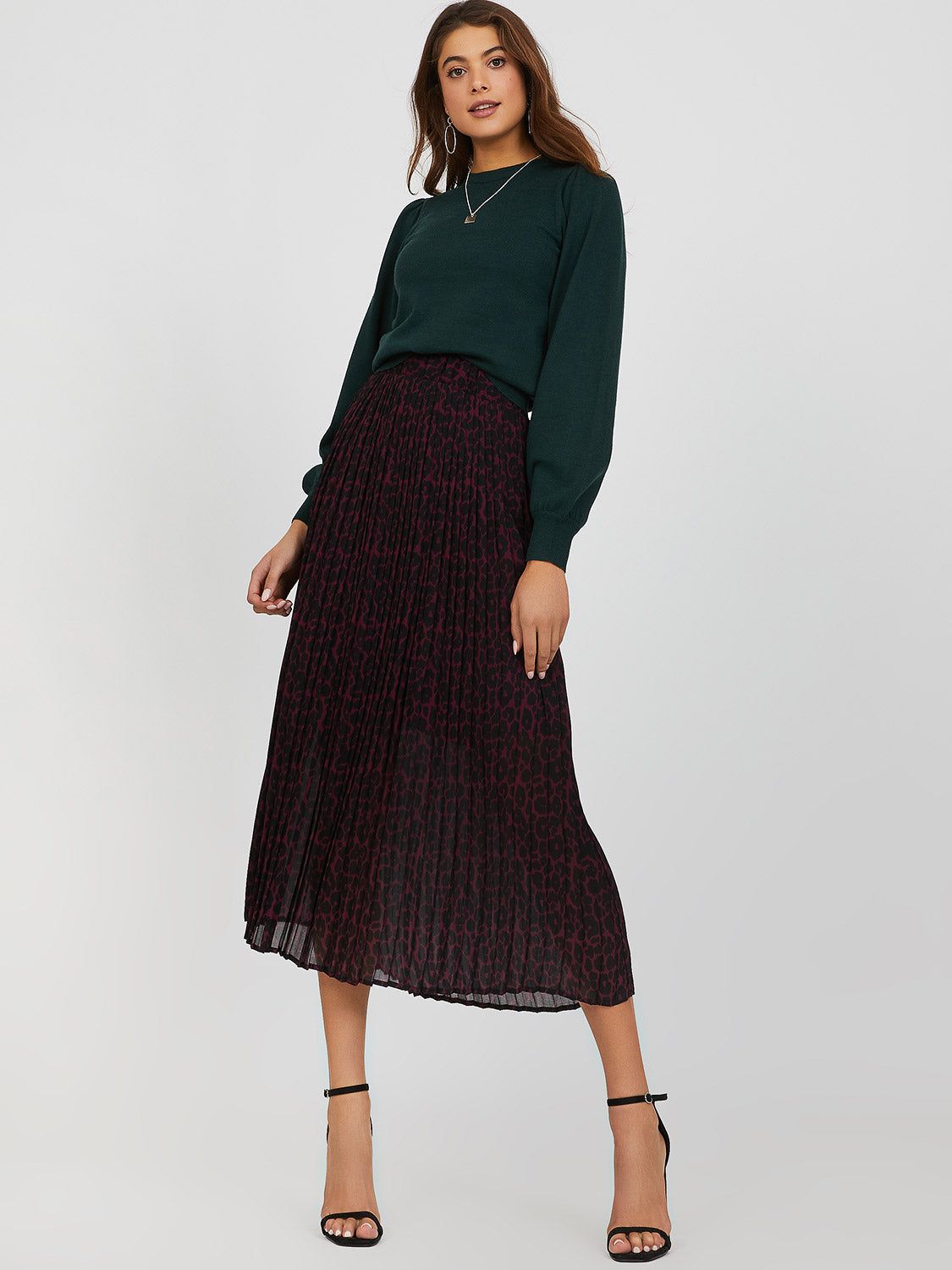 Classic Balloon Sleeve Knit Sweater sold by Suzy Shier