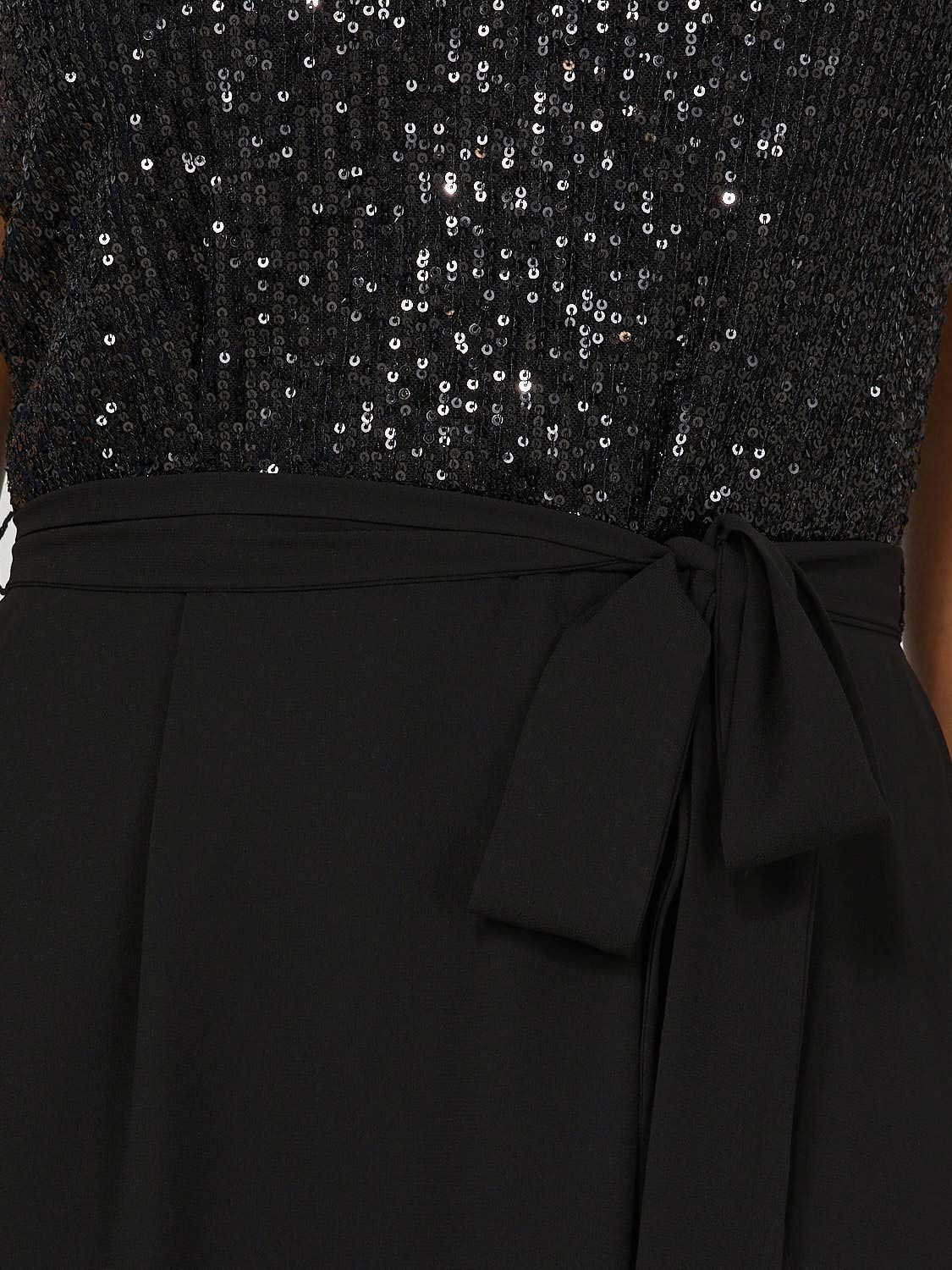 Sequin Fit And Flare Mini Dress sold by Suzy Shier product image thumbnail 6