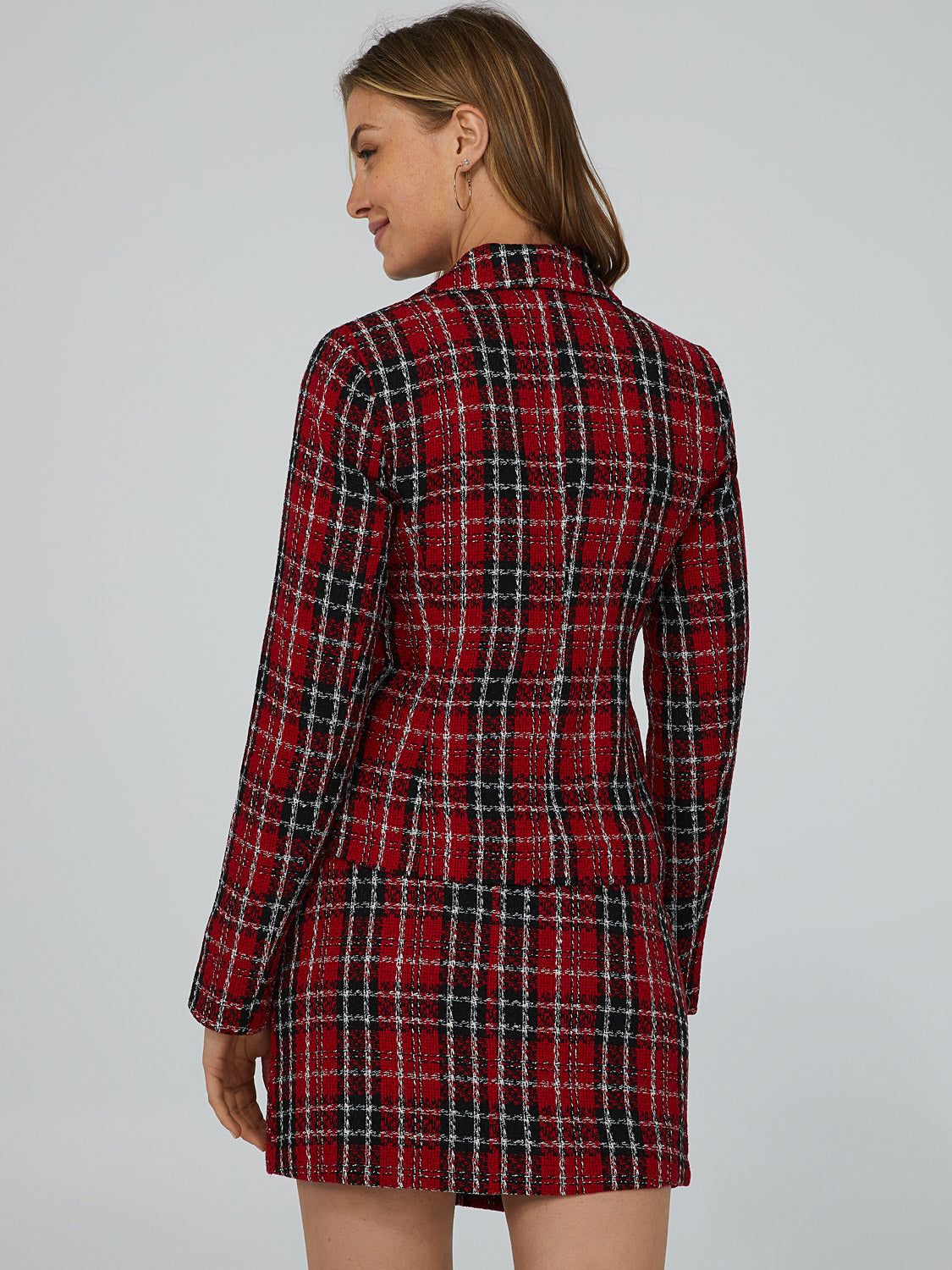 Single Breasted Boucle Blazer sold by Suzy Shier product image thumbnail 5