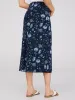 Printed Chiffon A-Line Skirt sold by Suzy Shier