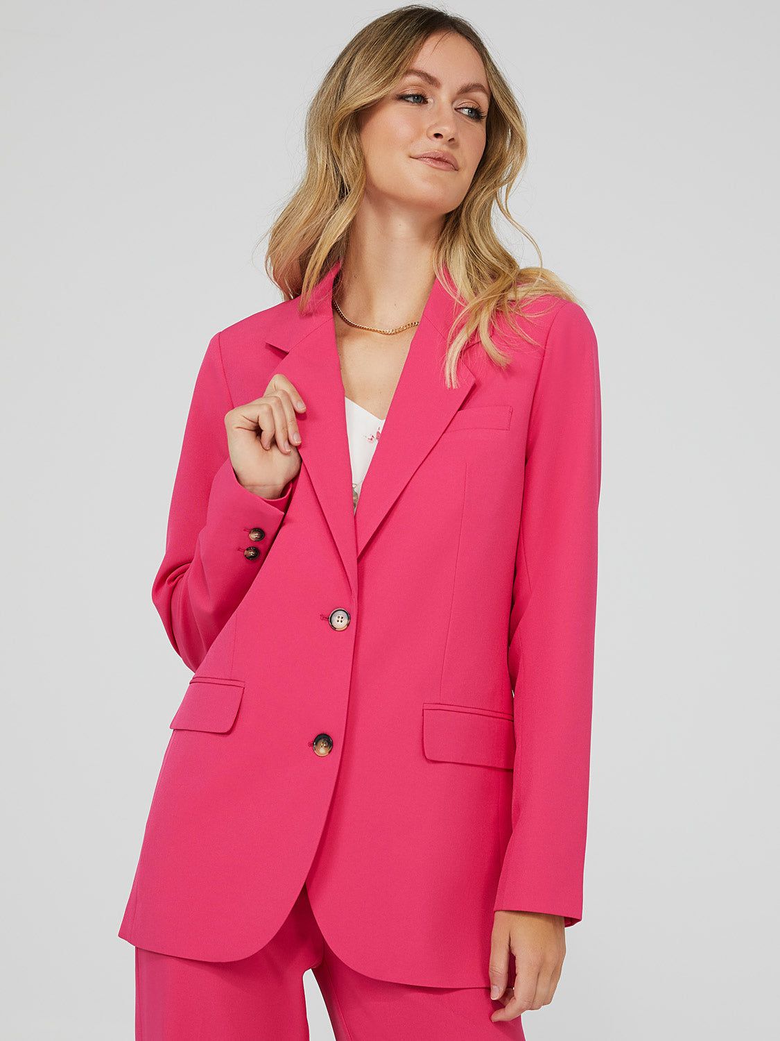 2-Button Boyfriend Blazer sold by Suzy Shier product image thumbnail 10