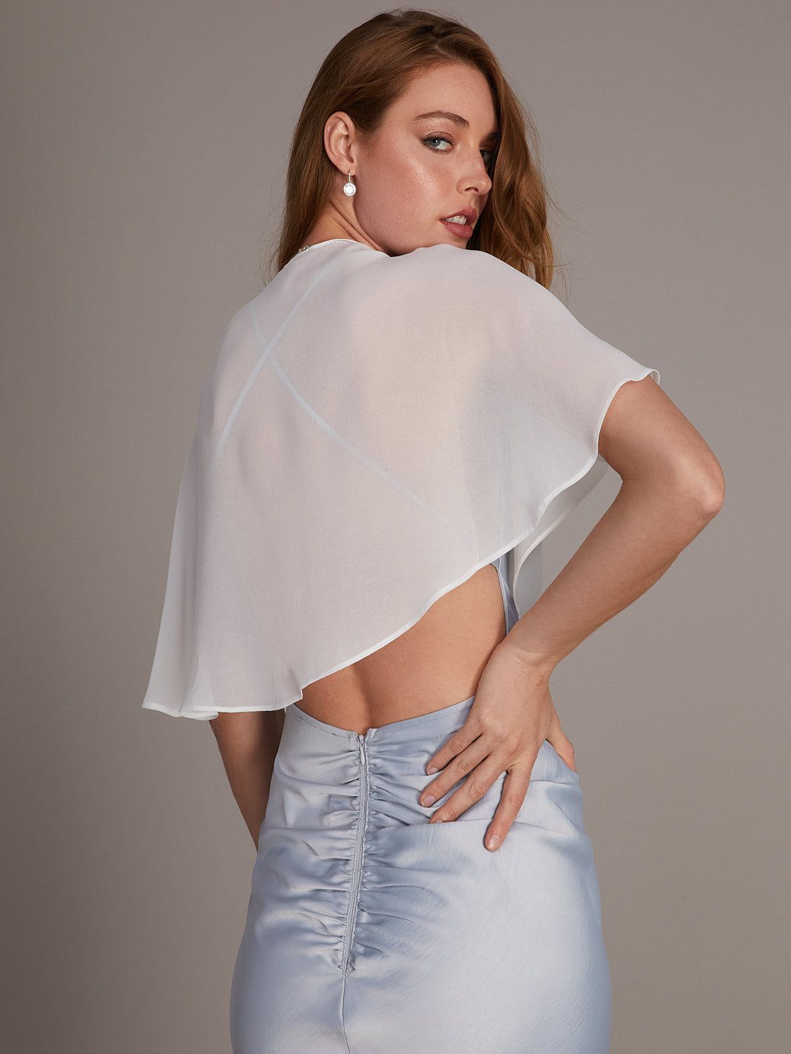 Sheer Chiffon Cover-Up sold by Suzy Shier product image thumbnail 8