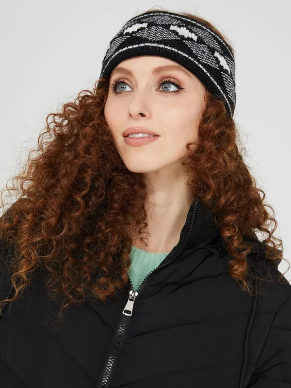 Jacquard Headband sold by Suzy Shier