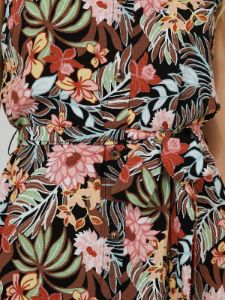 Floral Print Sleeveless Shirt Dress sold by Suzy Shier