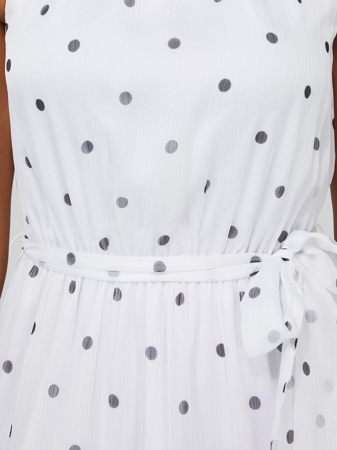 Printed Halter 2-Tier Midi Dress sold by Suzy Shier product image thumbnail 5