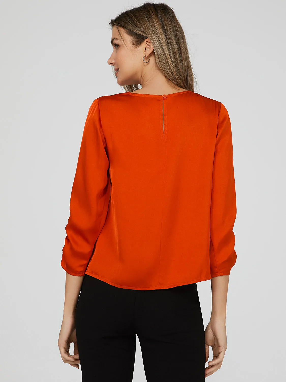 Box Pleat Blouse sold by Suzy Shier product image thumbnail 5