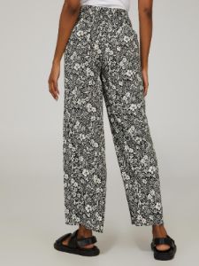 High Rise Printed Wide Leg Palazzo Pant sold by Suzy Shier
